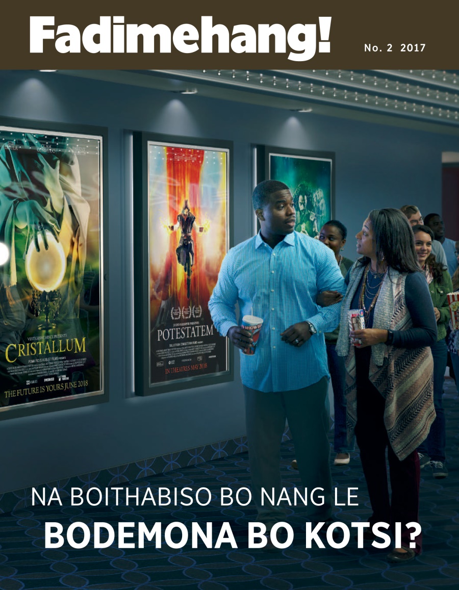 Fadimehang! No. 2 2017 | Na Boithabiso bo Nang le Bodemona bo Kotsi?
