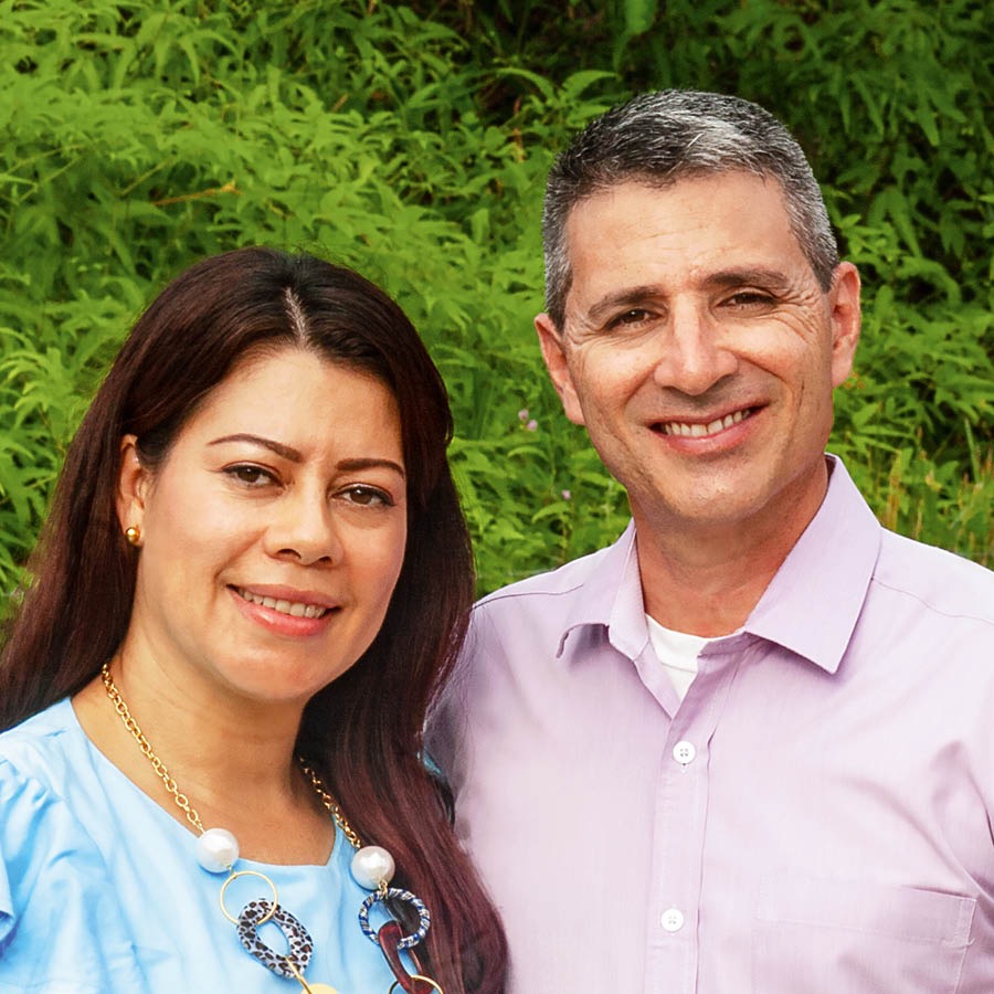 Marcela och Madián.