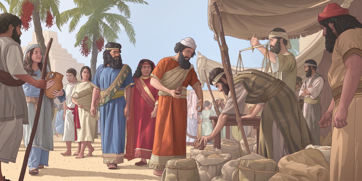 Judiska flyktingar gjorde affärer i Babylon.