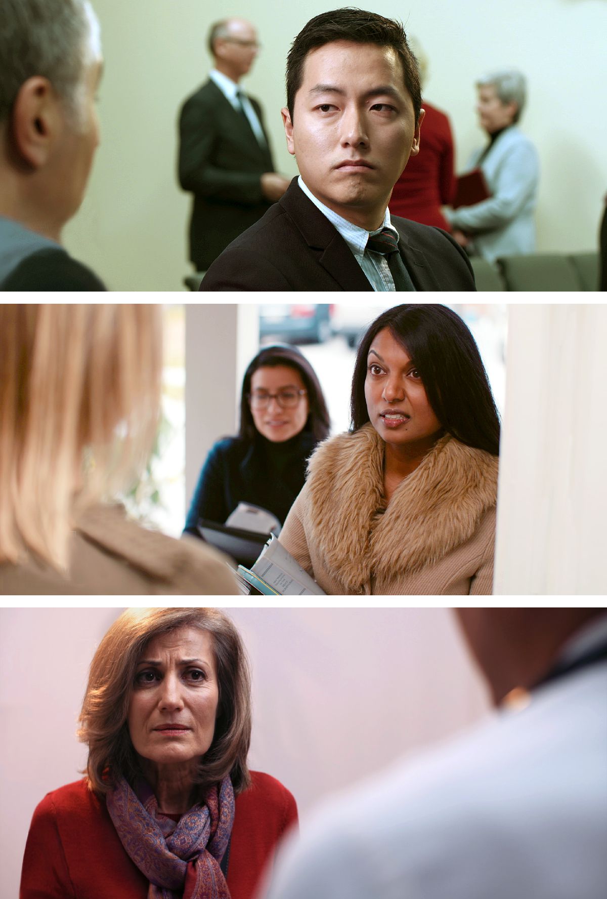 En broder är missmodig efter att ha förlorat en uppgift; en syster förutsätter att hon kommer få ett negativt bemötande i tjänsten; en syster får ett negativt besked från sin läkare