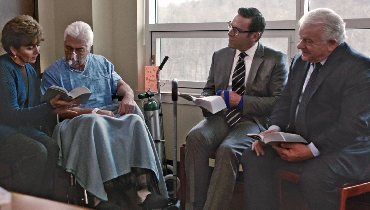 Jamie och Carl gör ett herdebesök hos ett par.