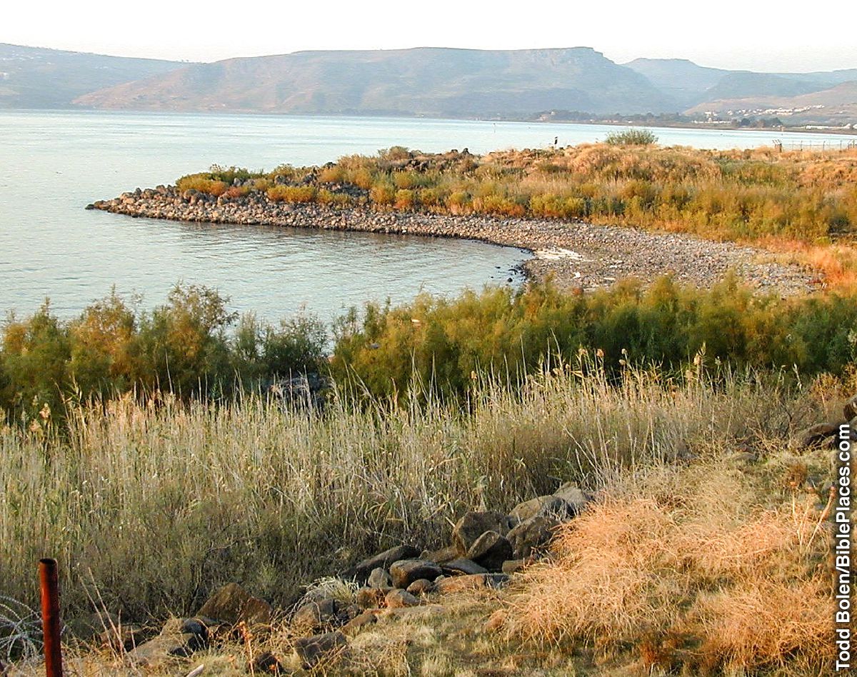 Stranden nära Kapernaum