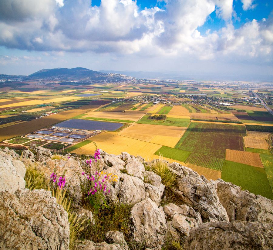 Utsikt över Jisreeldalen