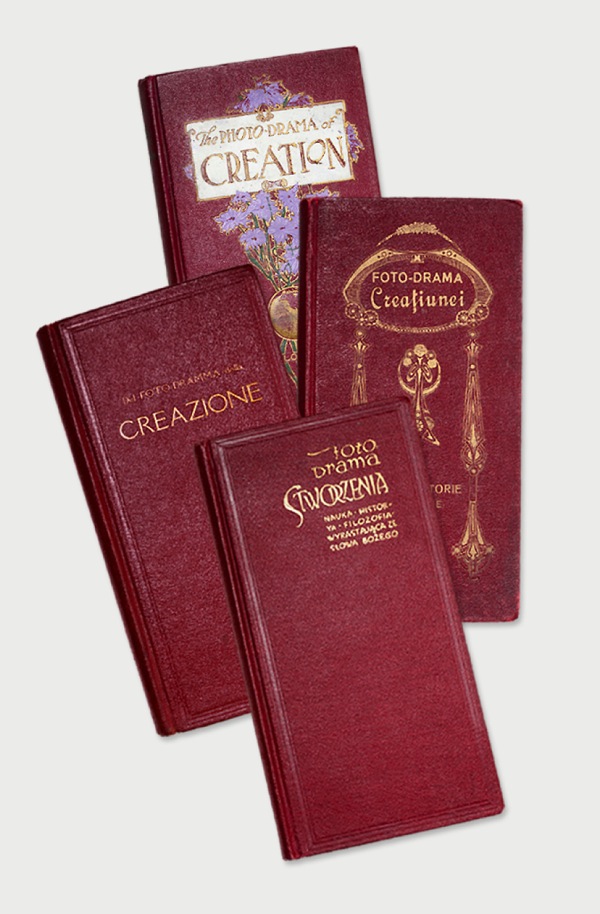 Textbok öfver Skapelsedramat i bilder.