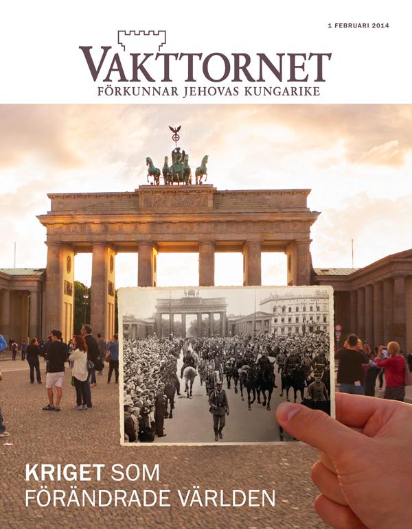 Brandenburger Tor i Berlin och marscherande soldater.