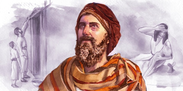 1. Israeliter stänker blod på dörröverstycket; 2. Mose blickar uppåt som om han ser den Osynlige; 3. En egyptisk kvinna håller sin döde son.