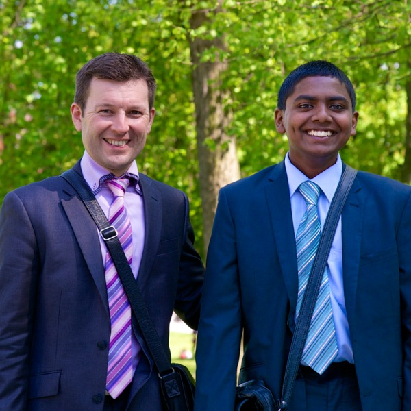 Frédéric och Rico.