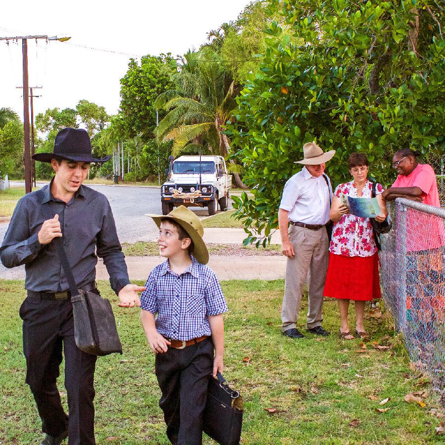Jim, Jack, Mark och Karen.