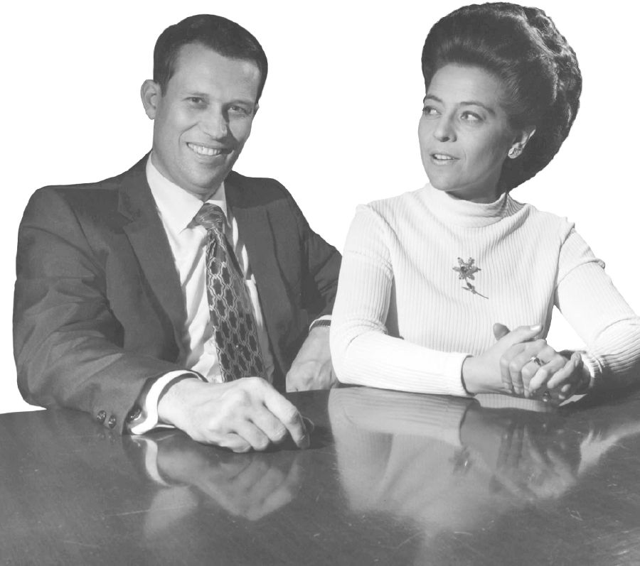 William och Angela Samuelson 1975.