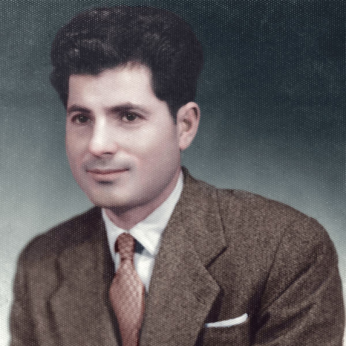 Demetrius Psarras som ung.