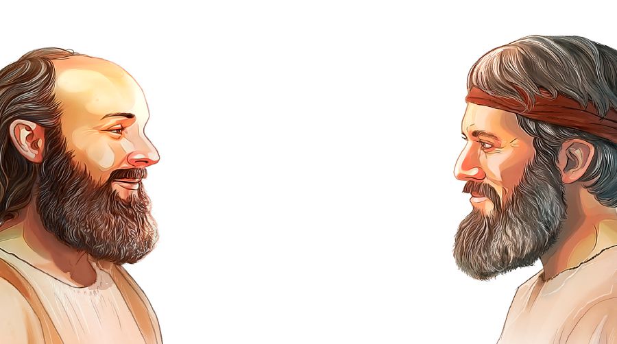 Paulus och Barnabas.