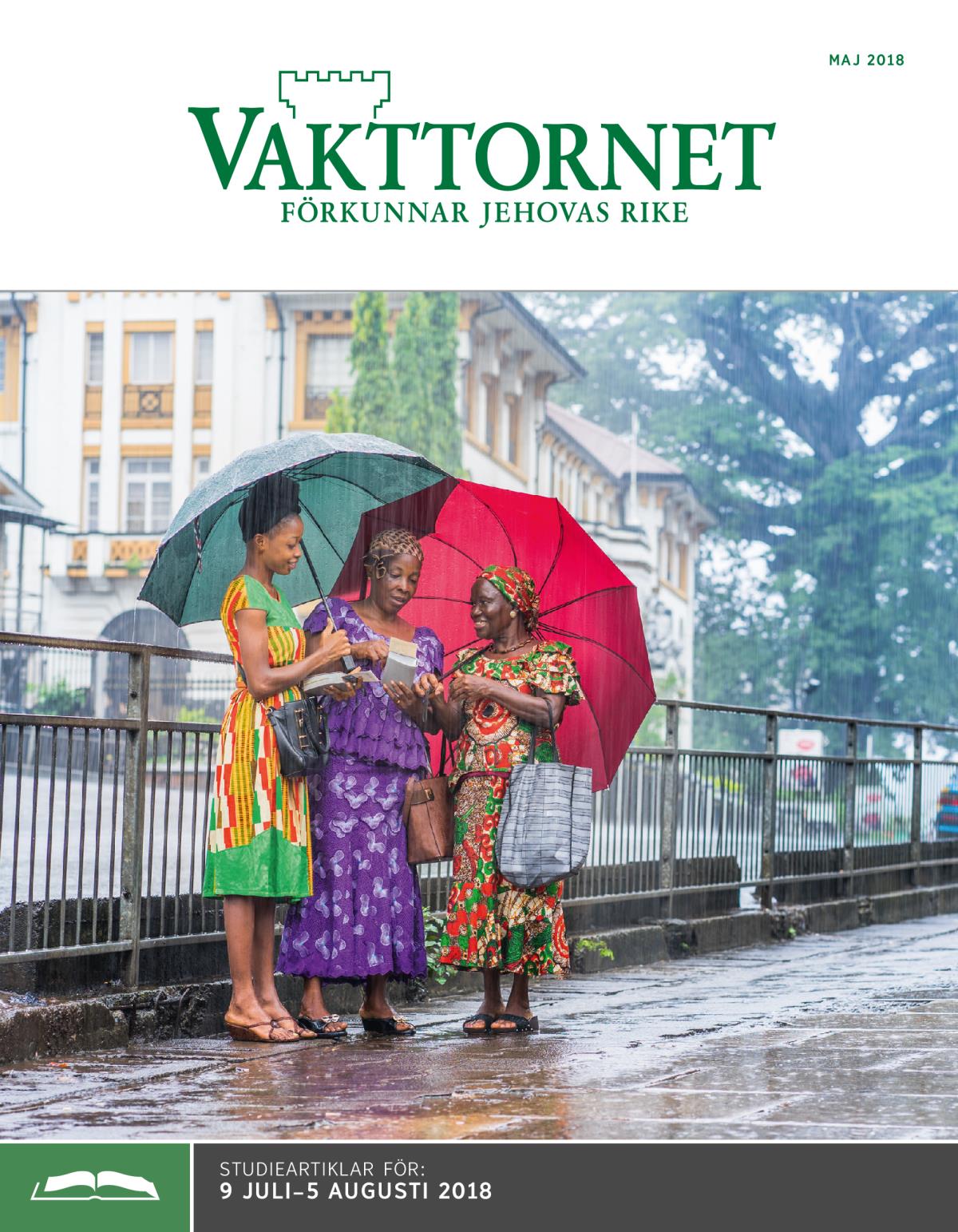 Studieupplagan av Vakttornet, maj 2018