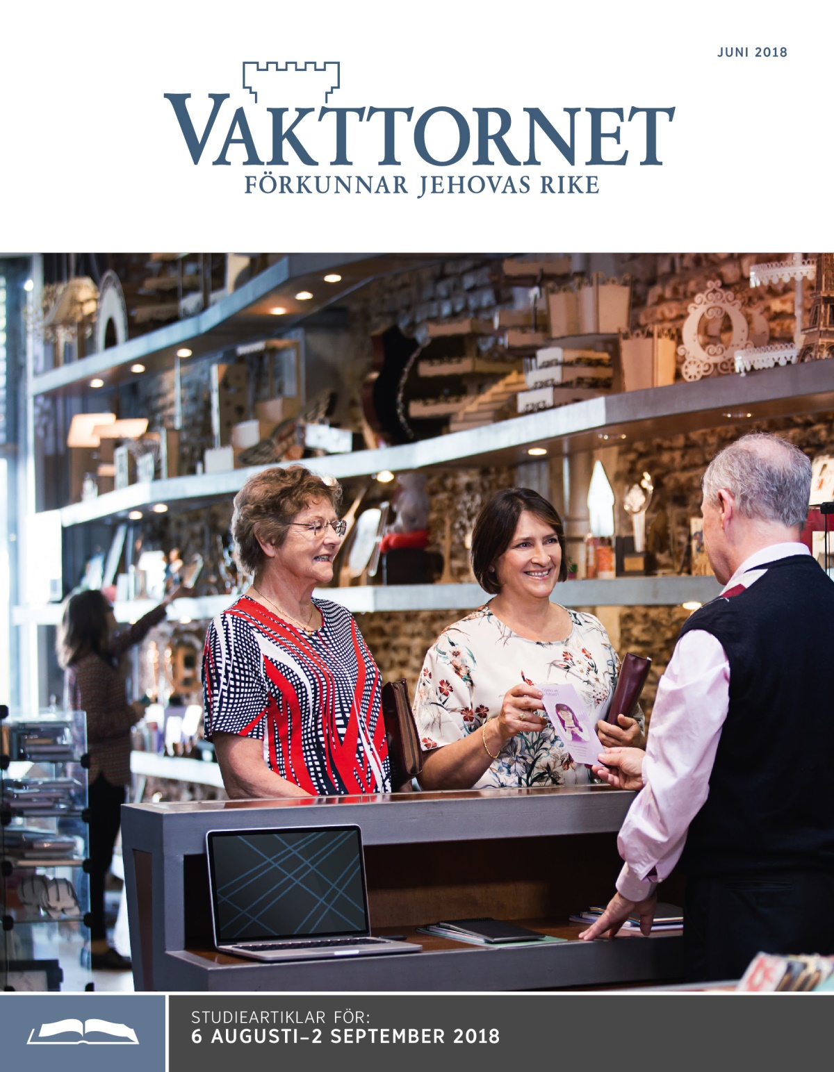 Studieupplagan av Vakttornet, juni 2018