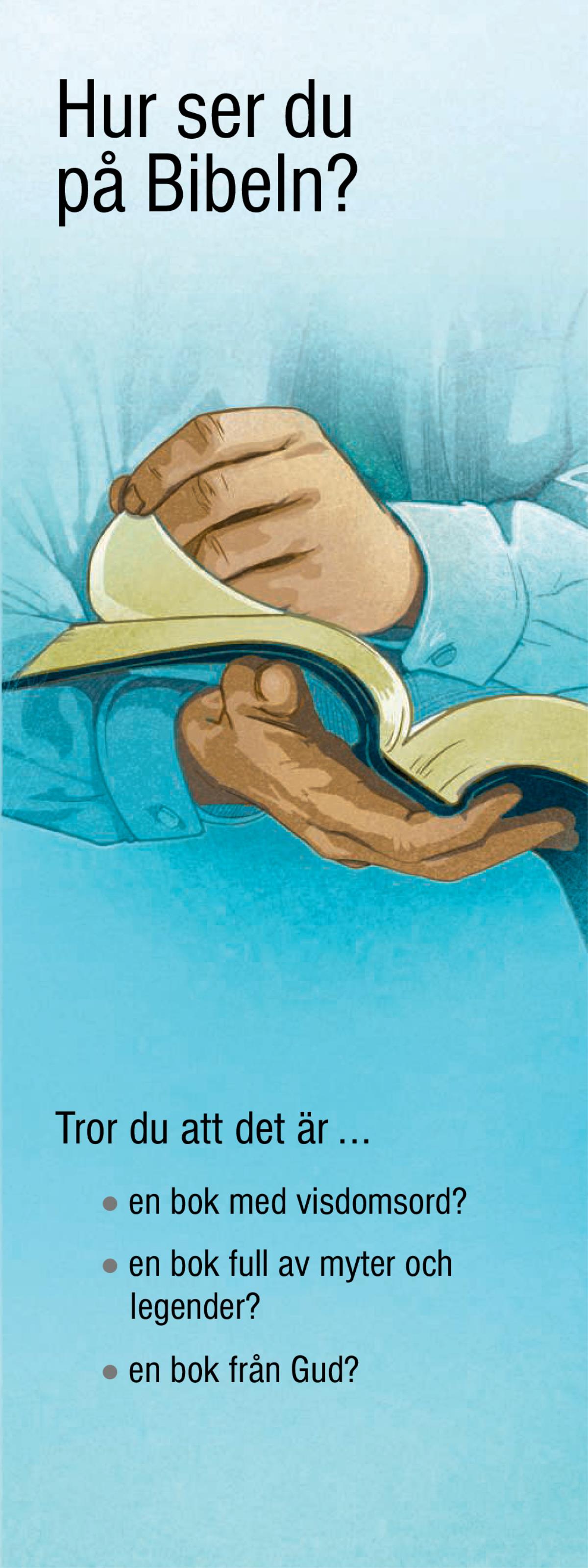 Hur ser du på Bibeln?