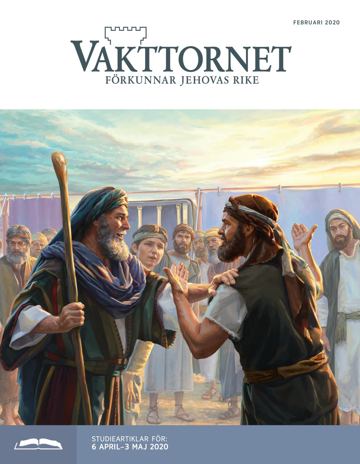 Studieupplagan av Vakttornet, februari 2020.