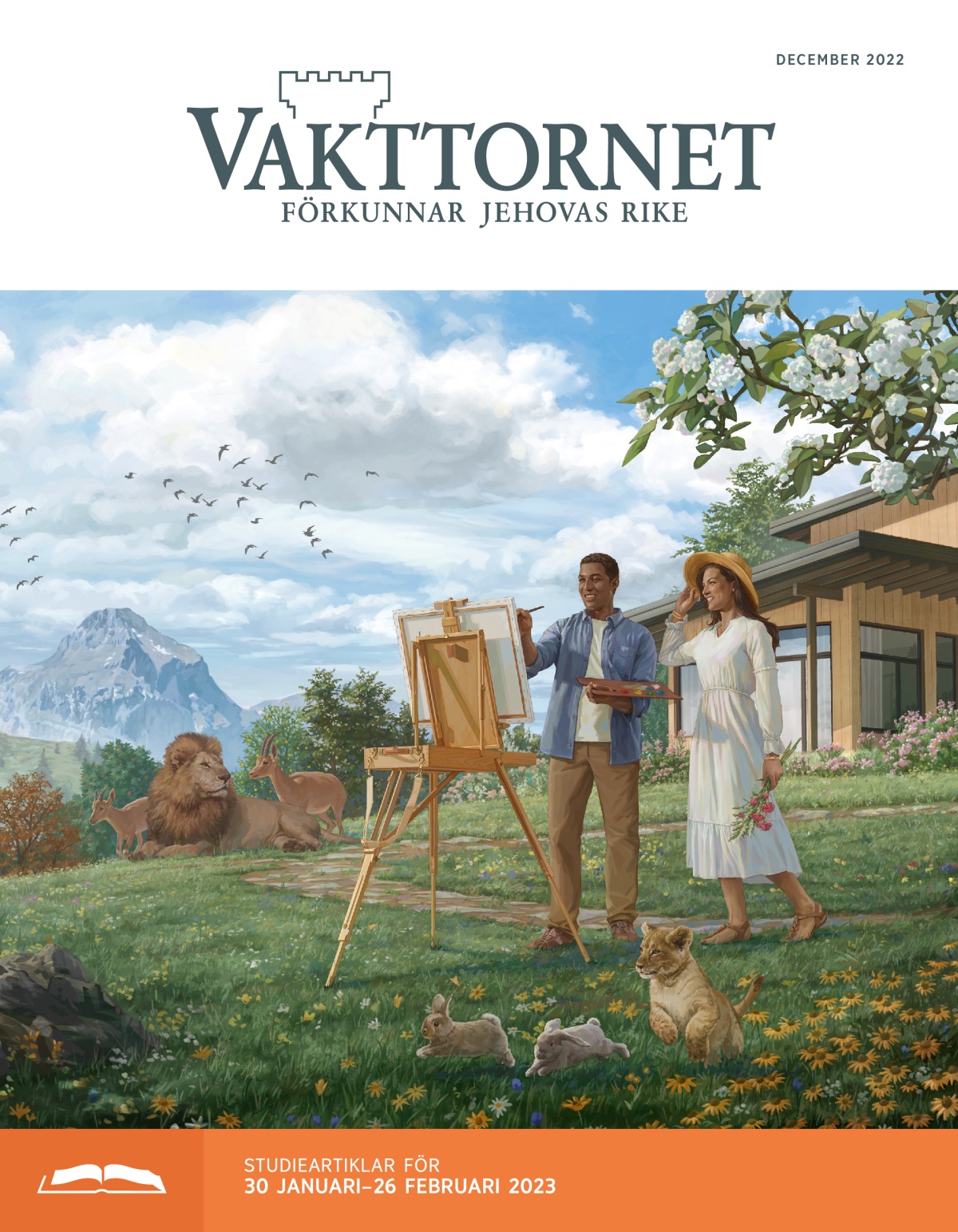 Studieupplagan av Vakttornet, december 2022.