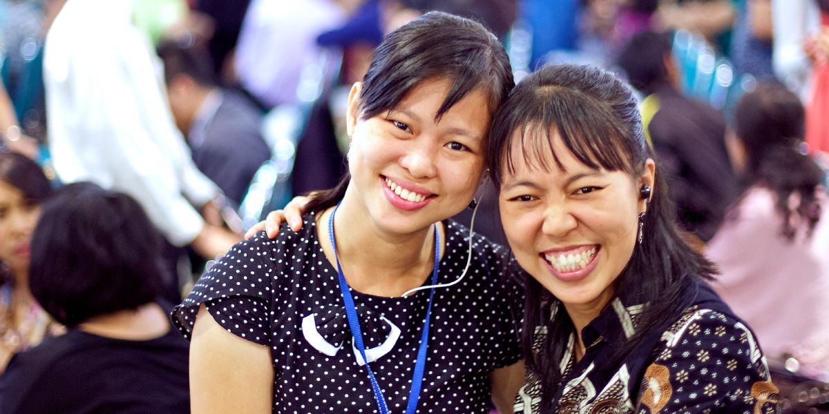 Linda och Sally Ong.