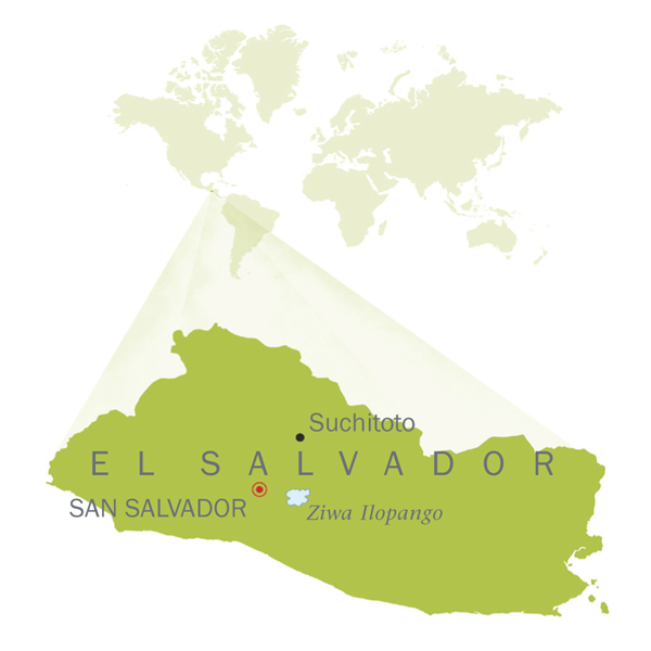 Ramani ya El Salvador