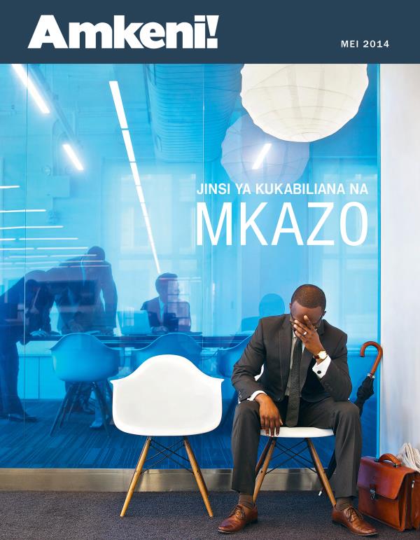 Ukurasa wa kwanza wa gazeti la Amkeni!, Mei 2014 | Jinsi ya Kukabiliana na Mkazo