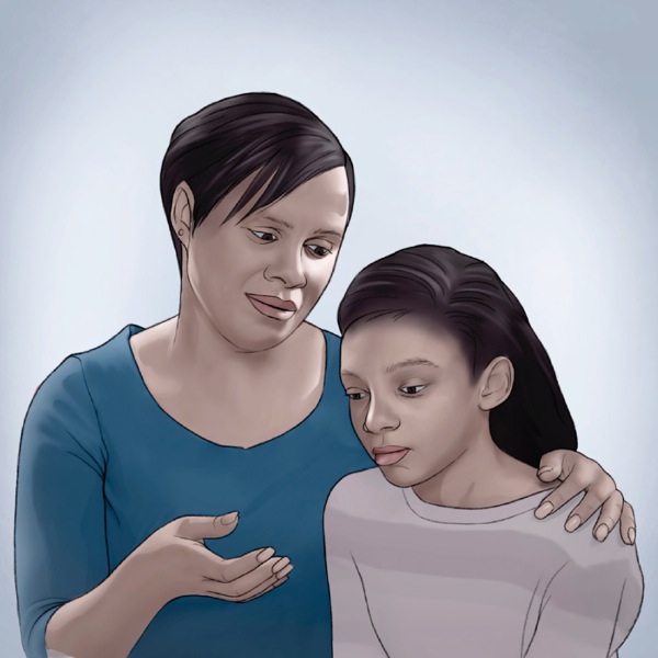 Binti akizungumza na mama yake