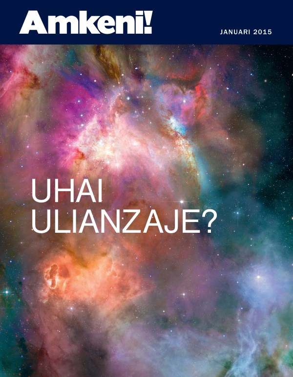Jalada la Gazeti la Amkeni! Januari 2015 | Uhai Ulianzaje?