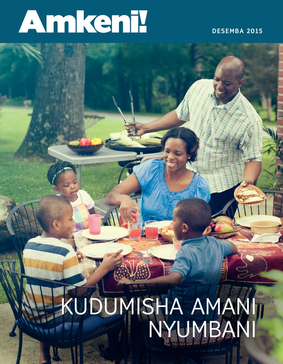 Jalada la Gazeti Amkeni!, Desemba 2015 | Kudumisha Amani Nyumbani