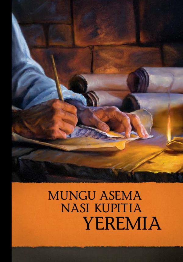 Jalada la kitabu Mungu Asema Nasi Kupitia Yeremia