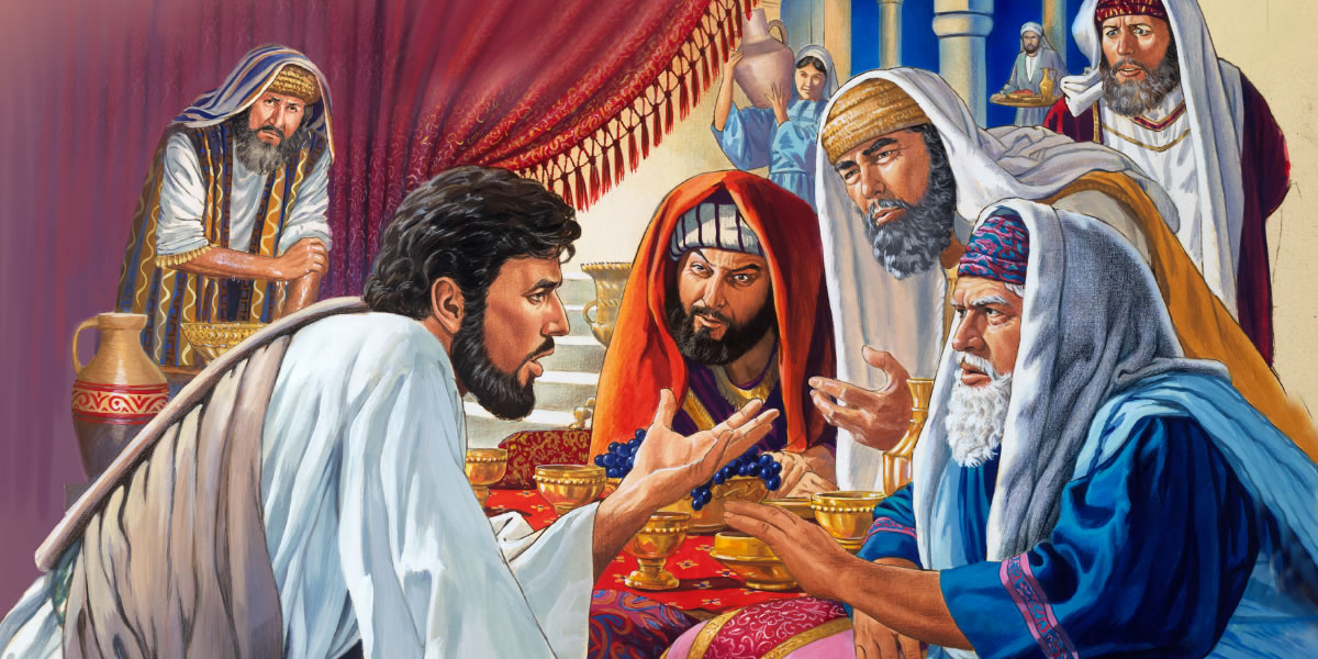 Yesu awashutumu Mafarisayo kwa sababu ya desturi zao za kidini na unafiki