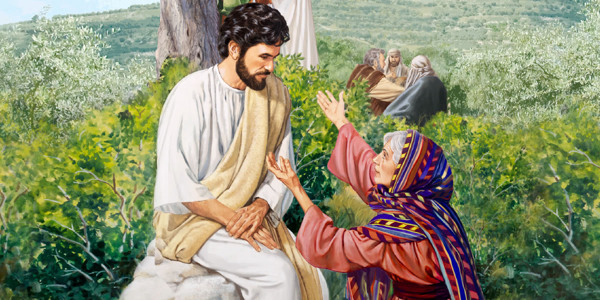 Salome anamjia Yesu na kumwomba jambo la pekee kwa niaba ya wanawe