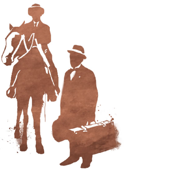 Waangalizi wasafirio katika miaka ya 1890