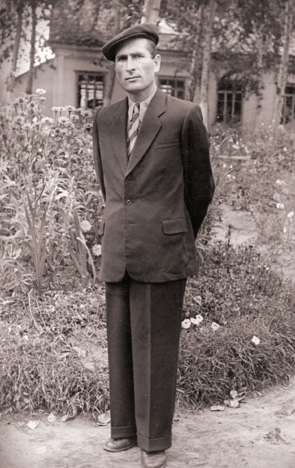 Nikolai Dubovinsky katika kambi ya mateso huko Mordvinia mwaka wa 1963