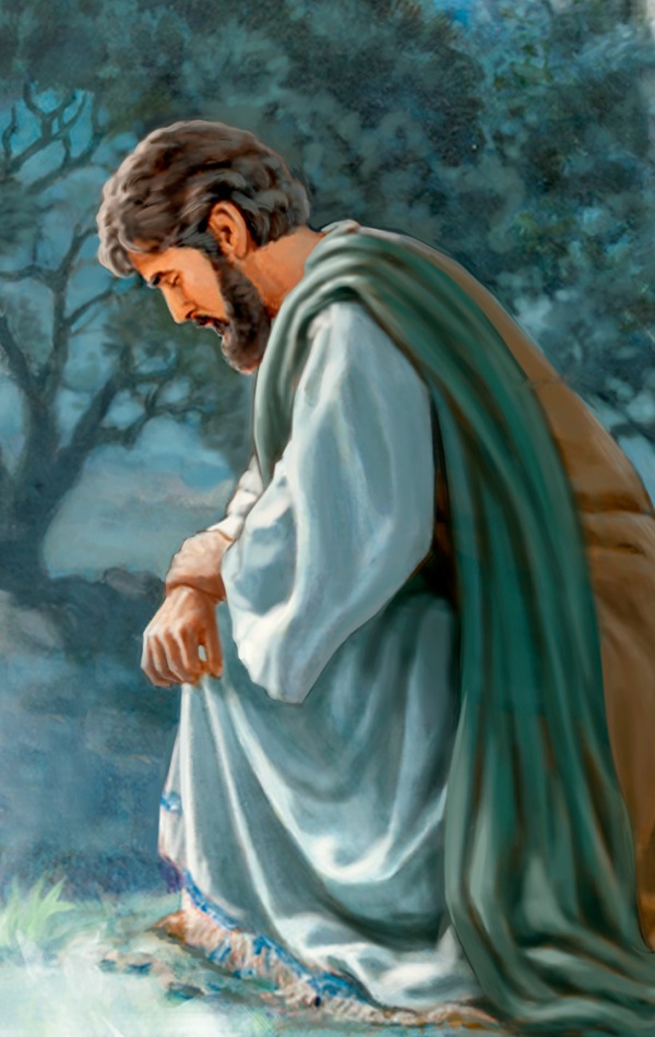 Yesu akisali kwa Baba yake[Picha katika ukurasa wa 14, 15]