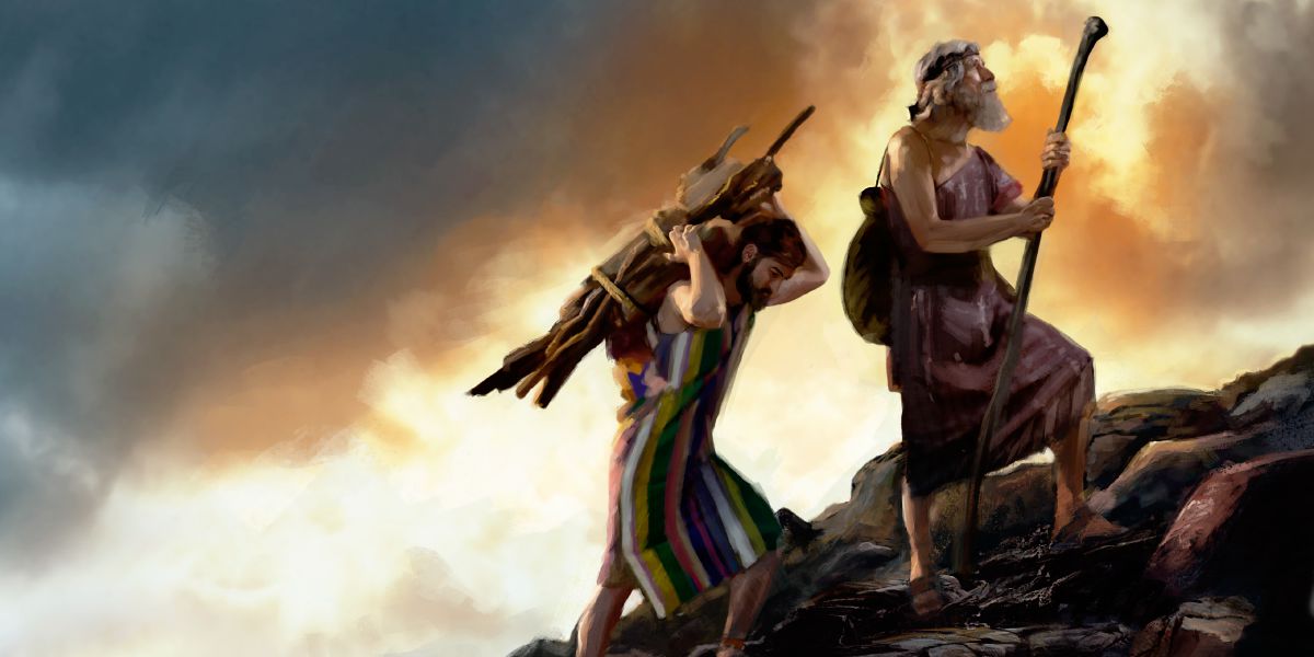 Abrahamu na Isaka wanapanda mlima