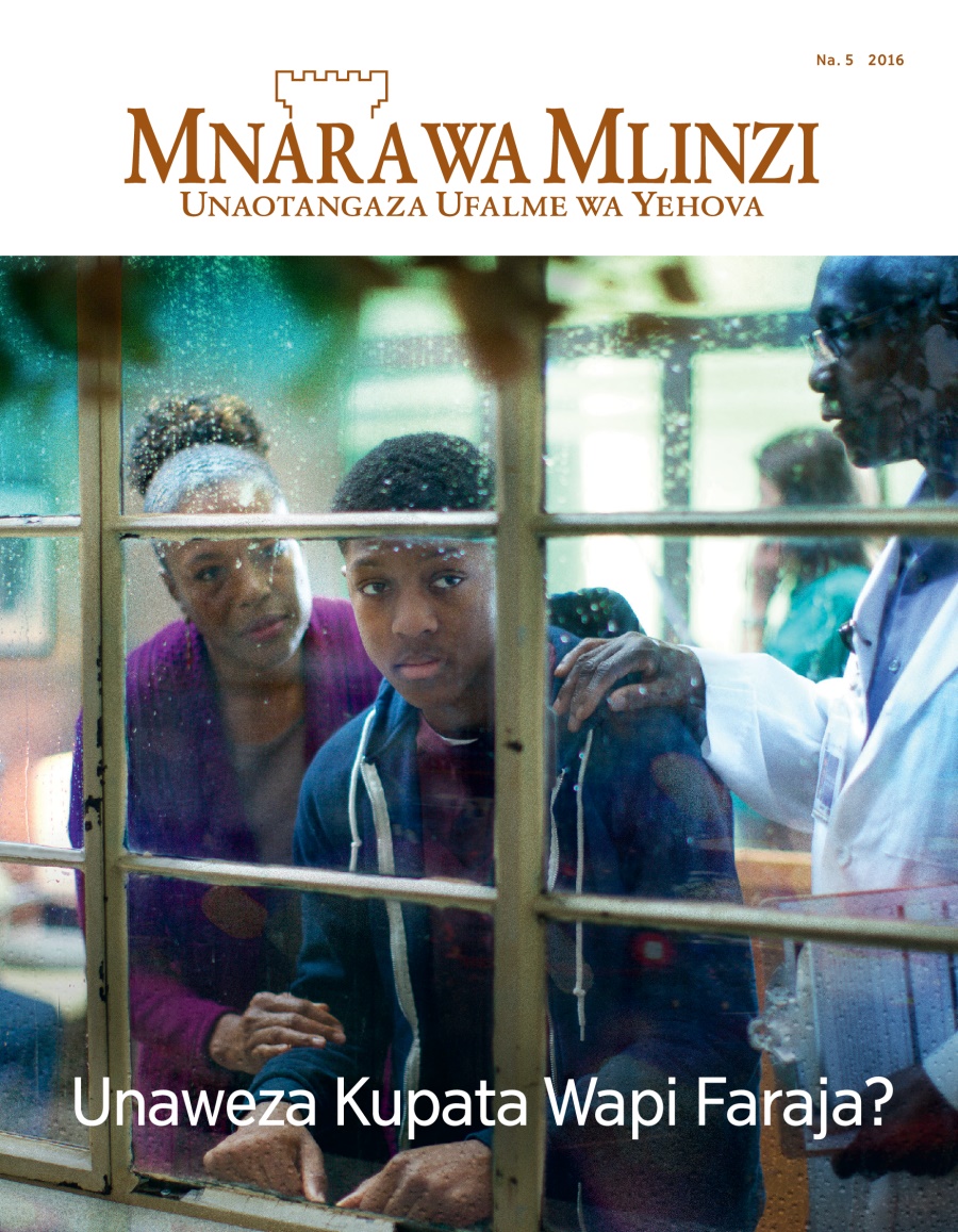 Gazeti la Mnara wa Mlinzi, Na. 5 2016 | Unaweza Kupata Wapi Faraja?