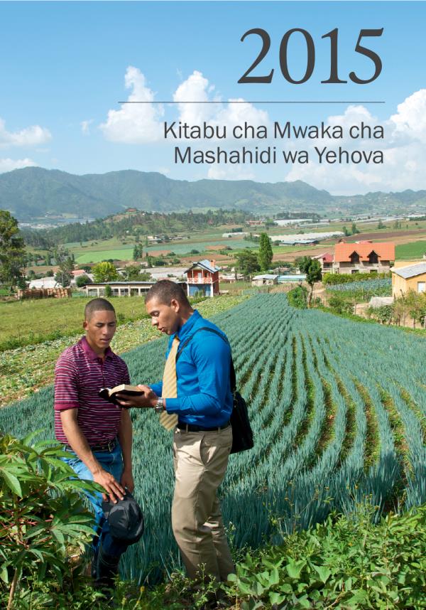 Jalada la kitabu cha Mwaka cha Mashahidi wa Yehova cha 2015