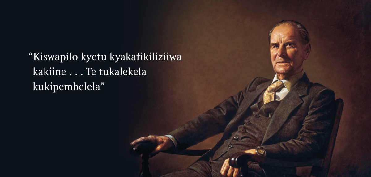 Lupua Frederick Franz. Ku mbali yakue kumonekele milandu ilandile, “Kiswapilo kyetu kyakafikiliziiwa kakiine . . . Te tukalekela kukipembelela.”