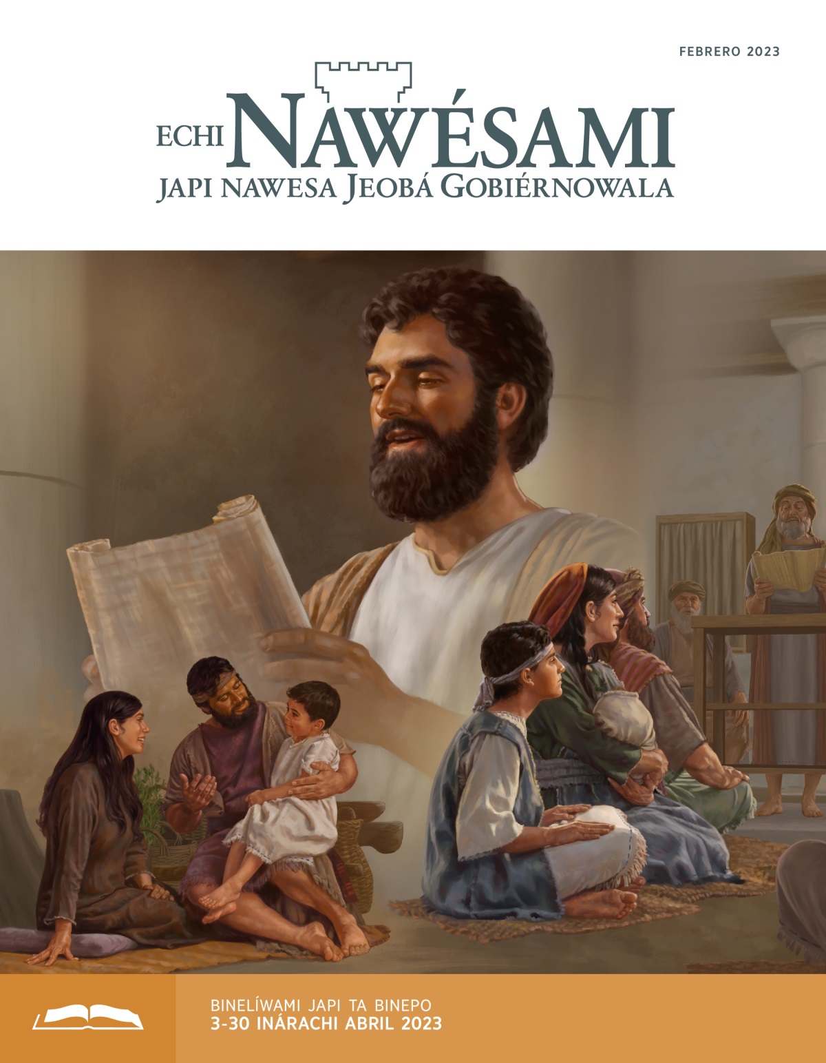 Echi Nawésami (oselí japi binéliwa), febrero 2023.