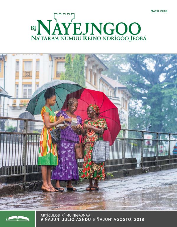Rí muʼnigajmaa gu̱nʼ mayo tsiguʼ 2018