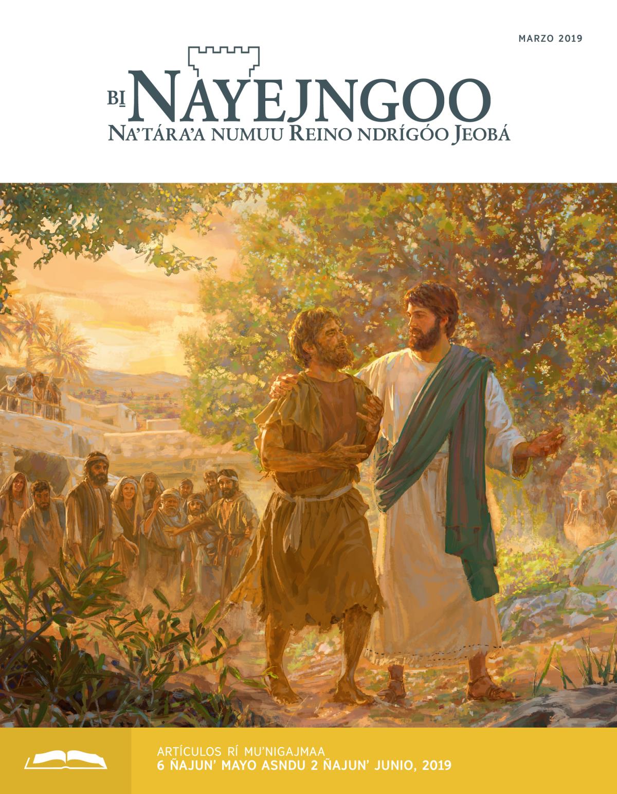 Rí muʼnigajmaa gu̱nʼ marzo tsiguʼ 2019