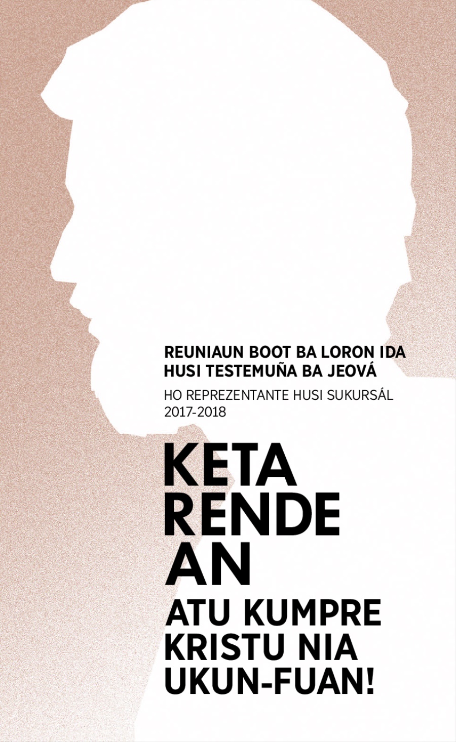 Programa Reuniaun Boot ba Loron Ida 2017-2018​—⁠Ho reprezentante husi sukursál