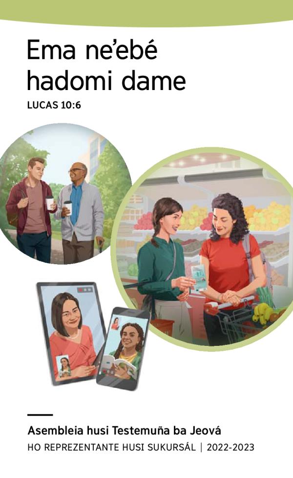 Programa ba Asembleia 2022-2023—<u2060>Ho reprezentante husi sukursál.
