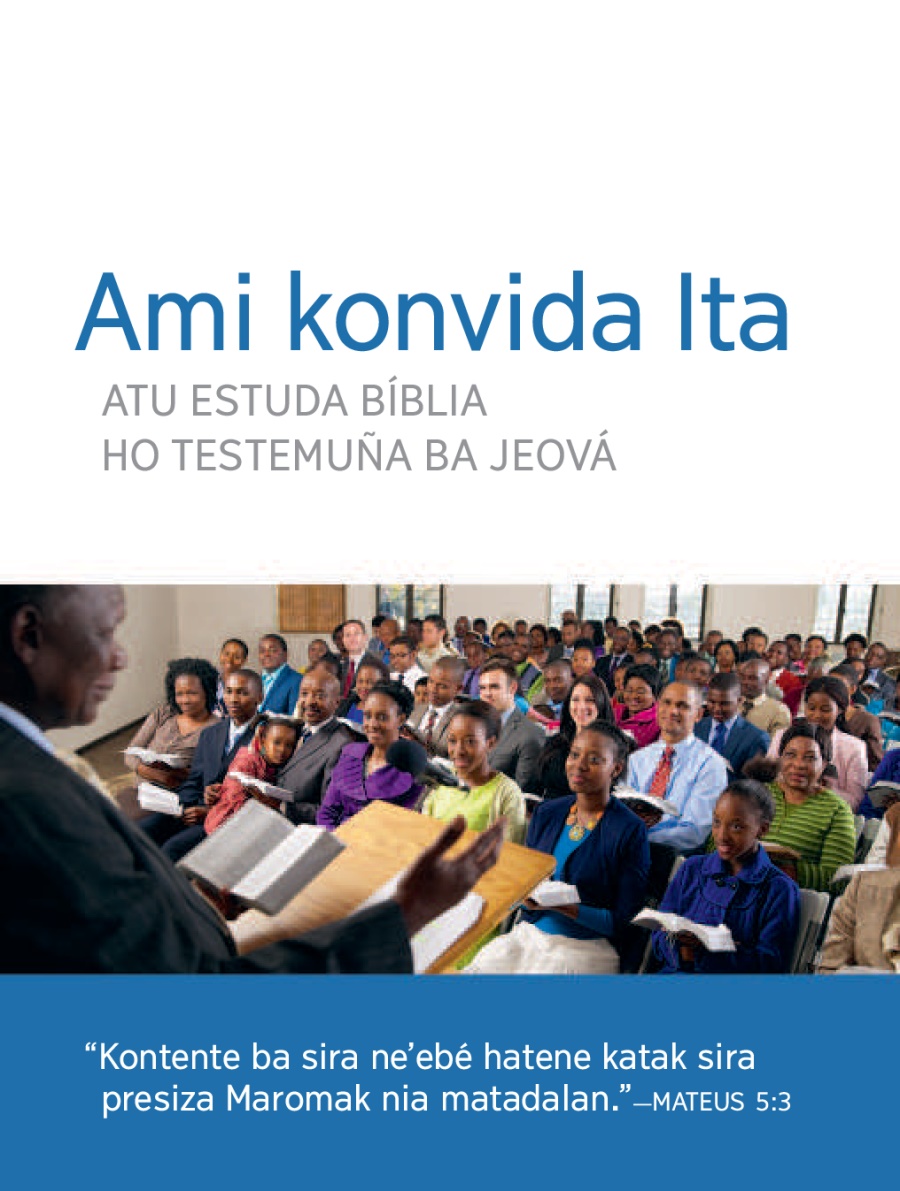 Konvite reuniaun Kongregasaun nian