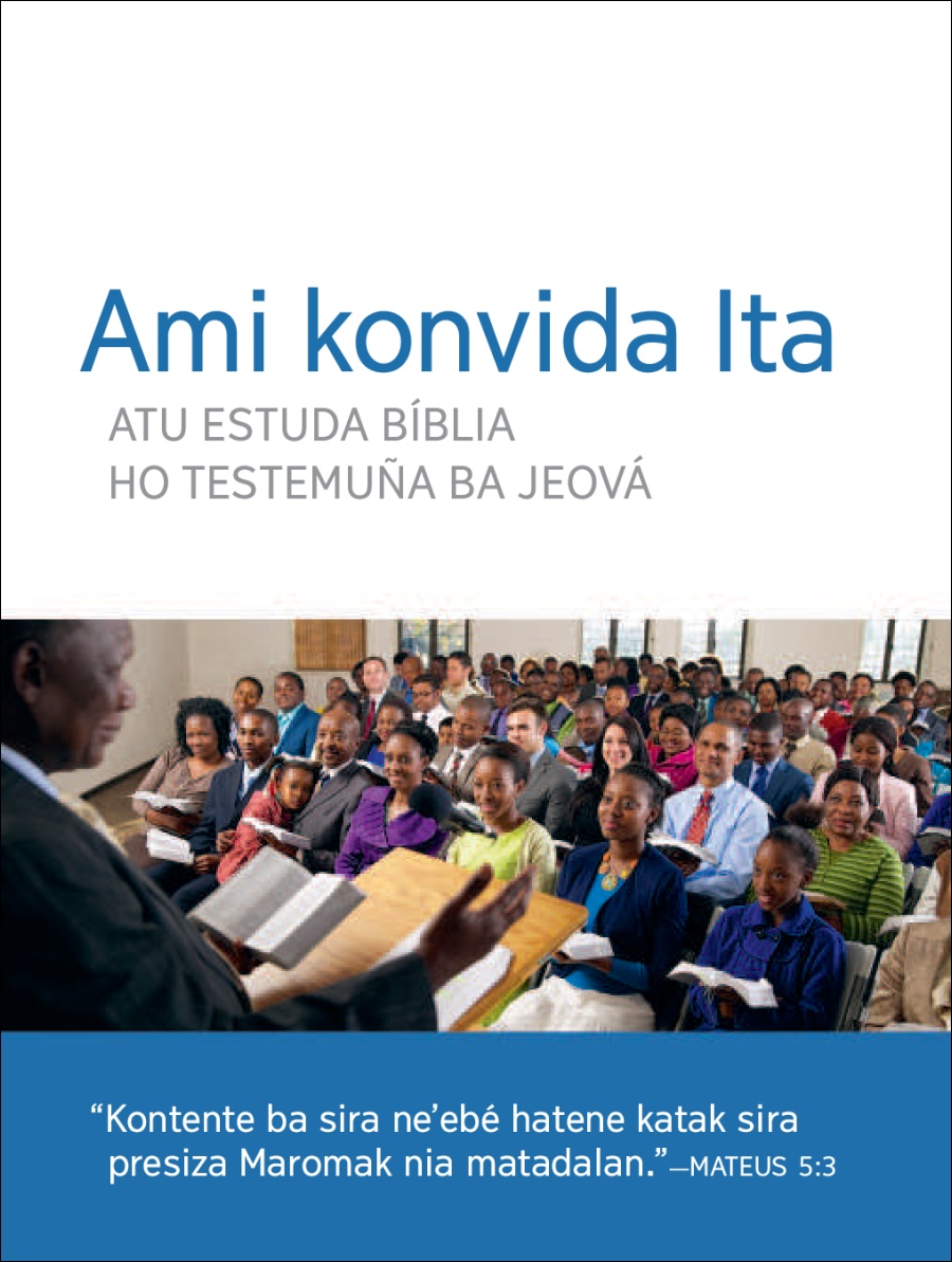 Konvite ba reuniaun kongregasaun