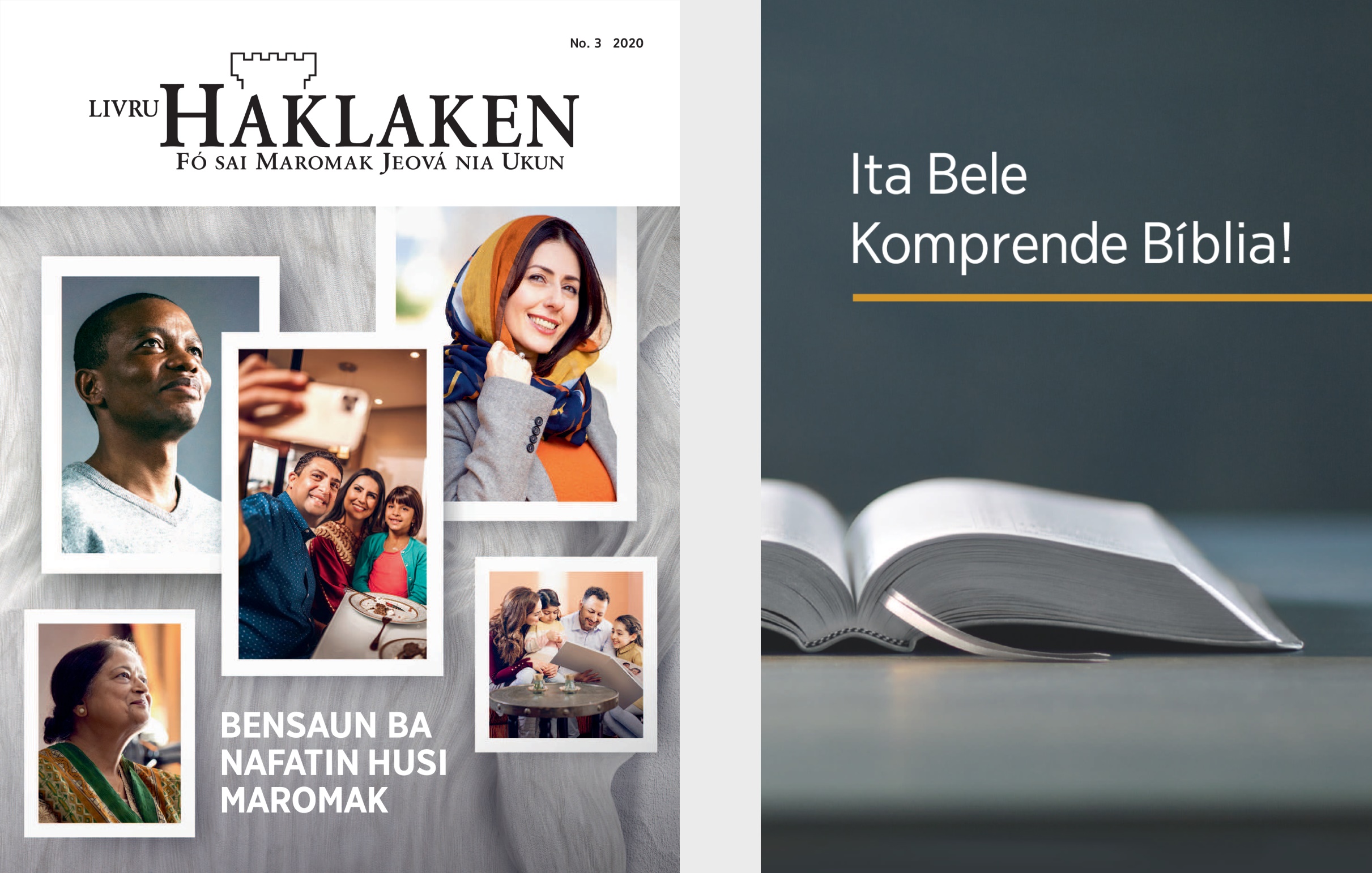 Livru ‘Ita bele komprende Bíblia!’ no ‘Livru Haklaken’ No. 3 2020.