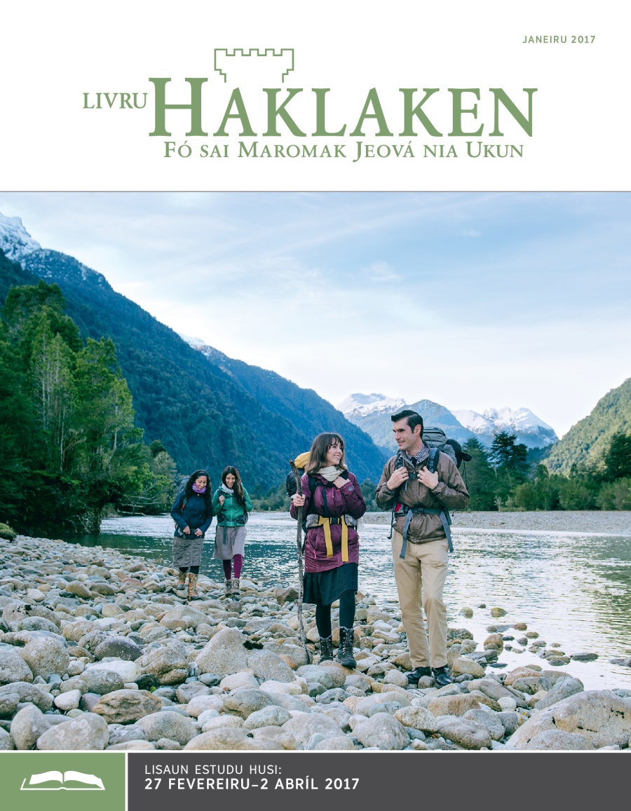 Livru Haklaken edisaun estudu nian, Janeiru 2017