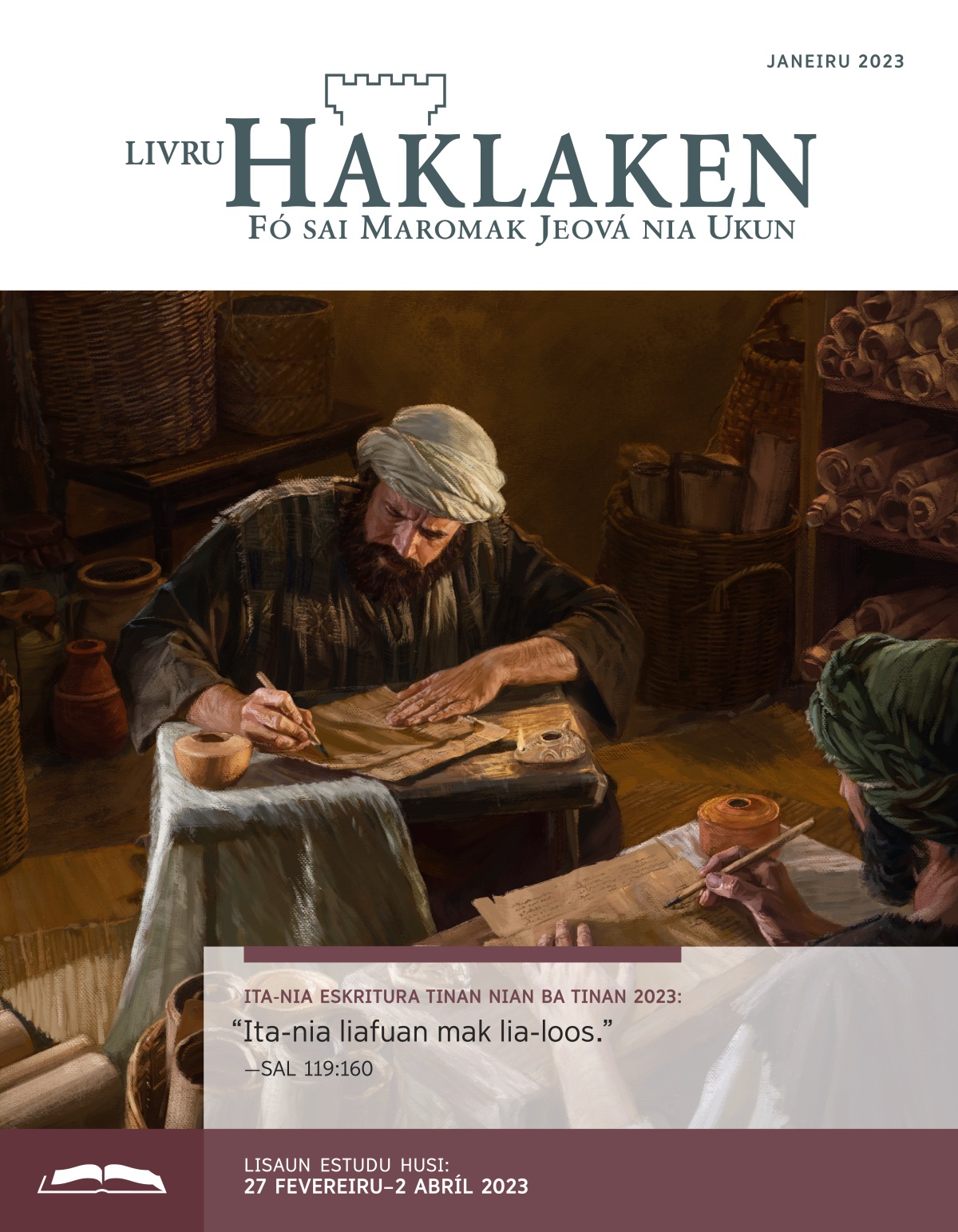 Livru Haklaken Estudu nian, Janeiru 2023.