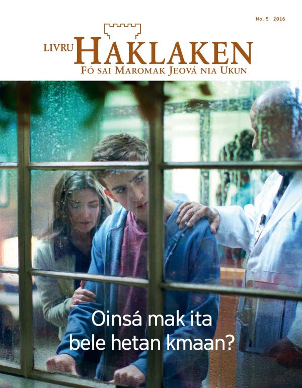 Livru Haklaken, No. 5 2016 | Oinsá mak ita bele hetan kmaan?