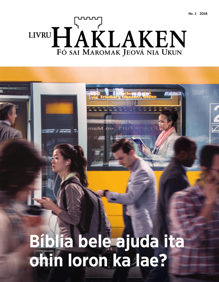 Livru Haklaken, No. 1, 2018 | Bíblia bele ajuda ita ohin loron ka lae?