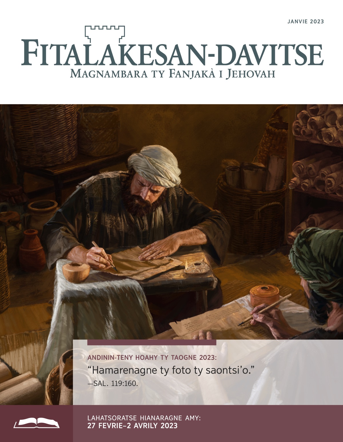 Lahatsoratse Fianaragne, Janvie 2023.