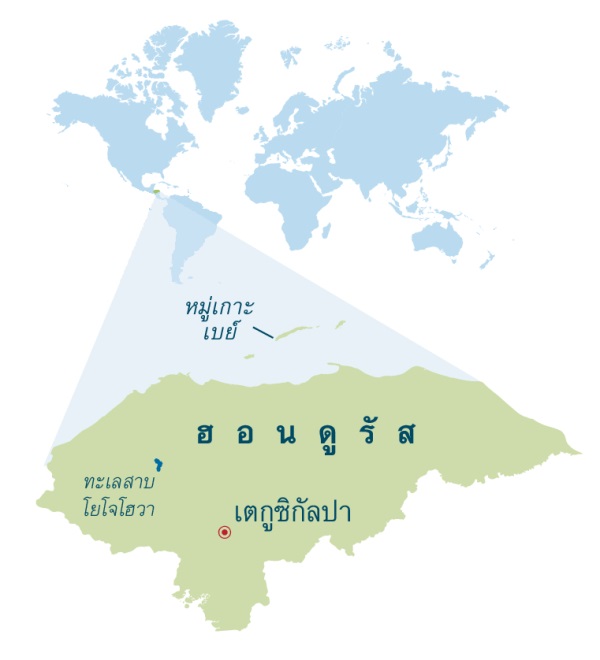 แผนที่ฮอนดูรัส